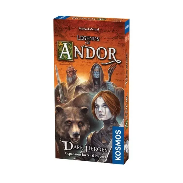Kosmos Legends of Andor Dark Heroes expansion 6 spelare