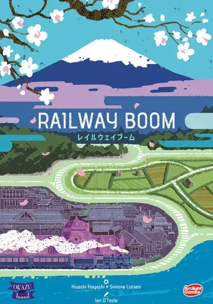 Dragon's Lair Railway Boom brädspel 2-4 spelare ekonomi
