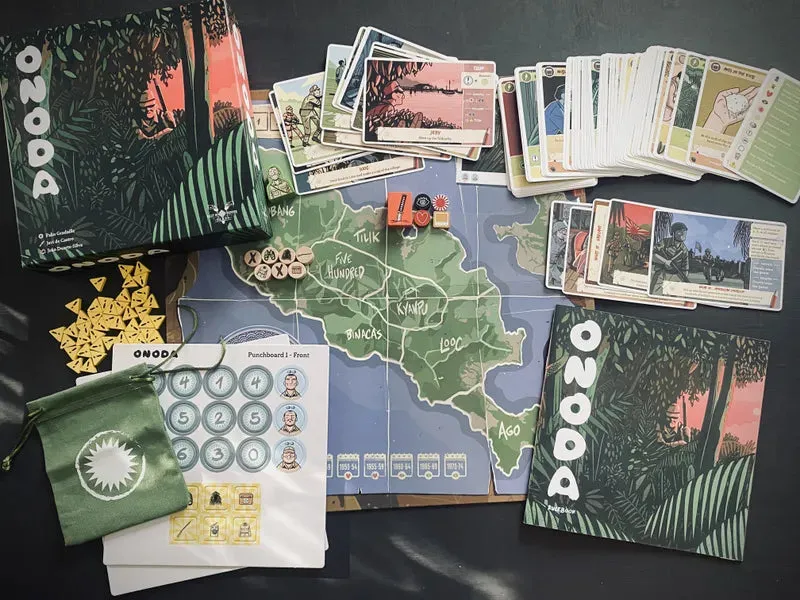 Dragon's Lair Onoda solospel kortspel 6 rundor