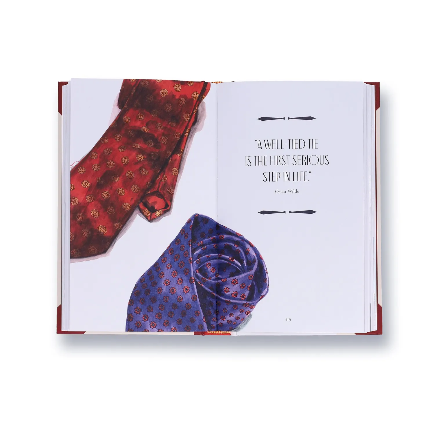 Games Room Fry's Ties presentbok slipsar
