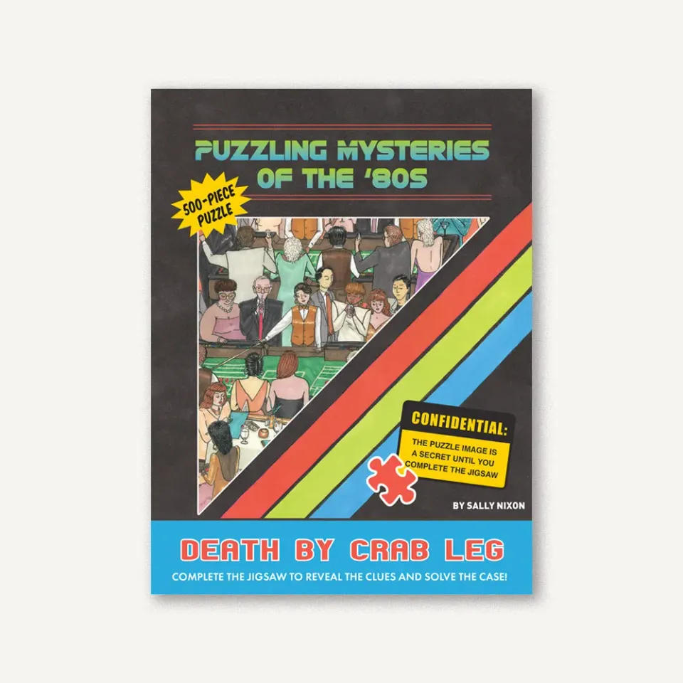 Games Room Puzzling Mysteries Death by Crab Leg pussel 500 bitar mysterie
