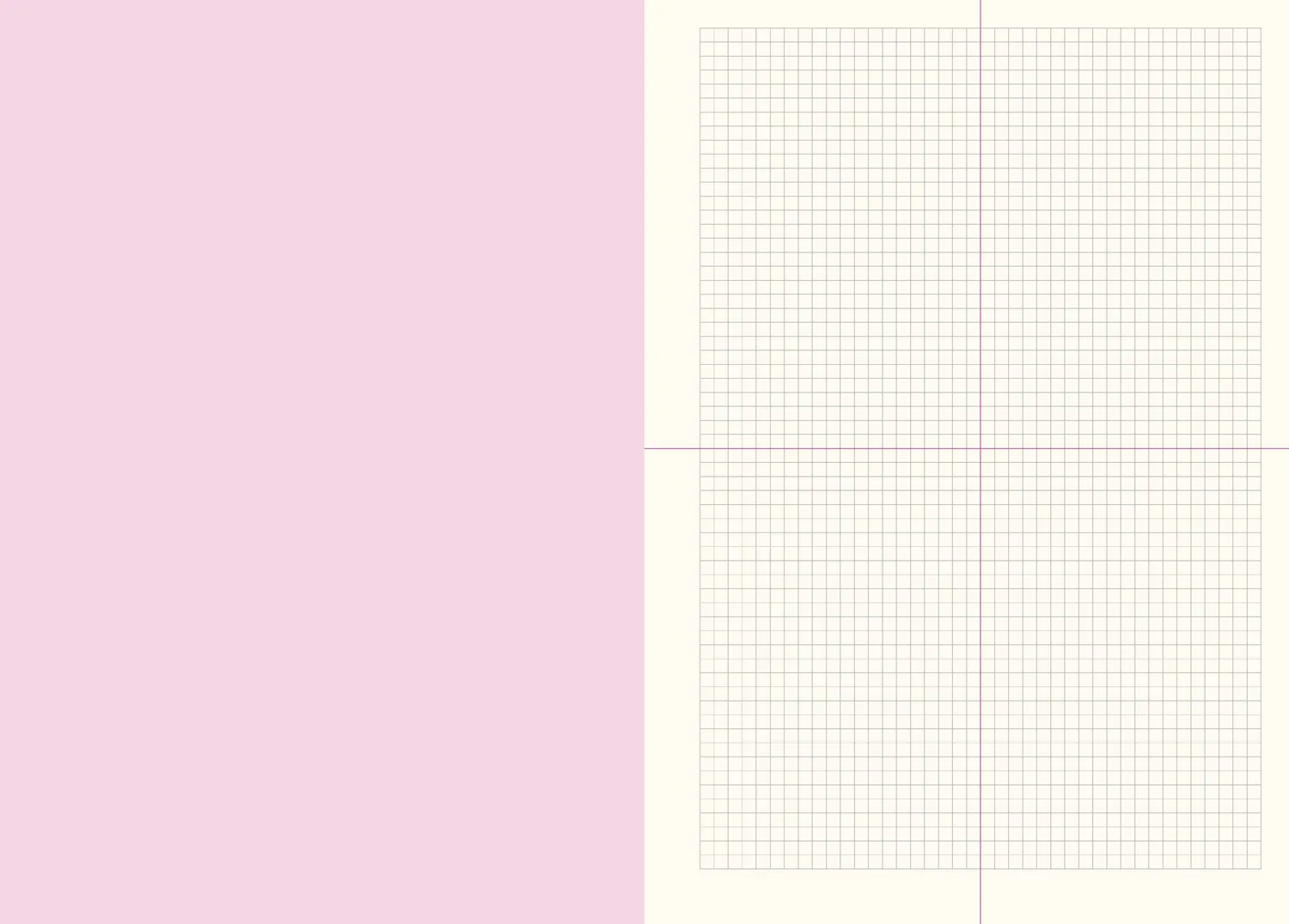 Games Room Grids & Guides anteckningsbok rosa 160 sidor