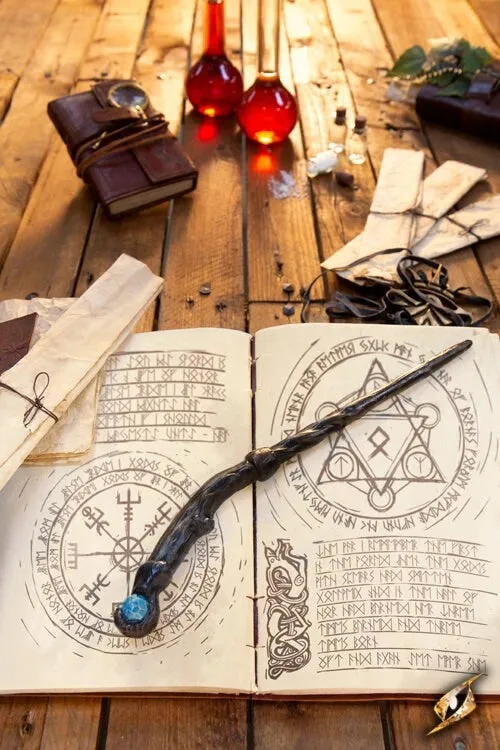 Dragon's Lair Druid Wand Black trollstav 32 cm