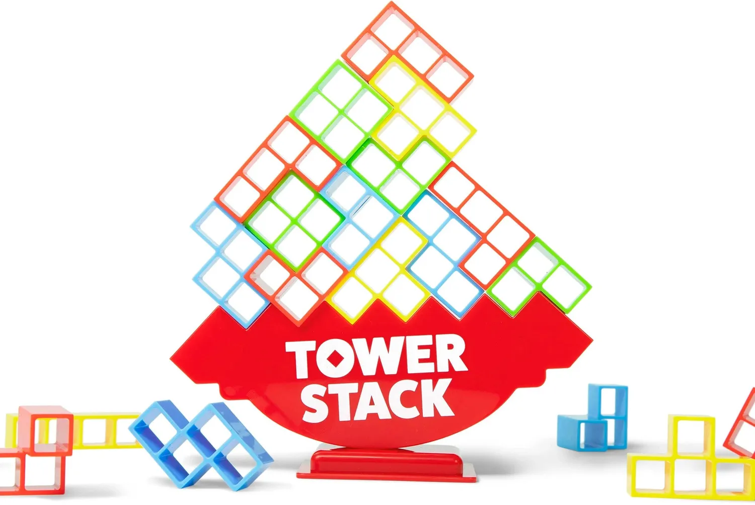 Dragon's Lair Tower Stack stapelspel 2 spelare balans 44 kort