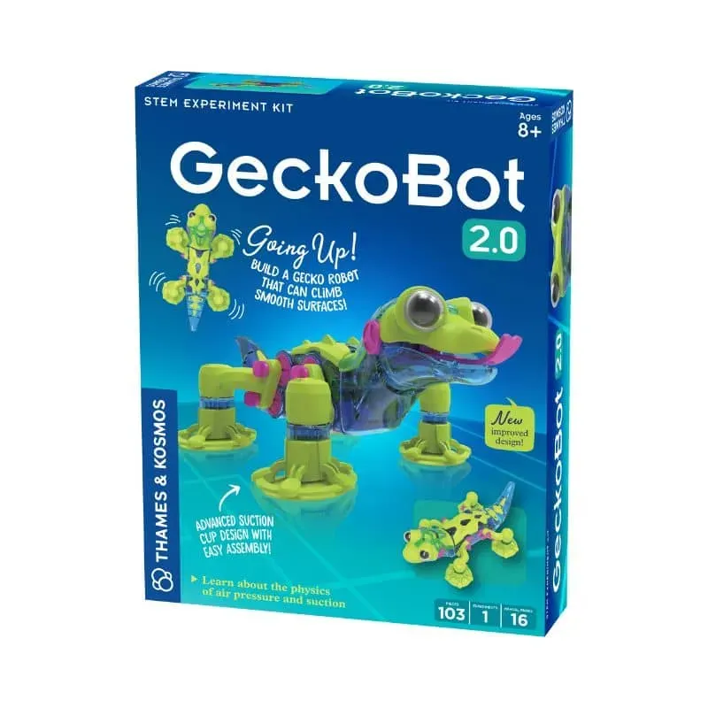 Kosmos Geckobot 2.0 robotbyggsats klättrande gecko