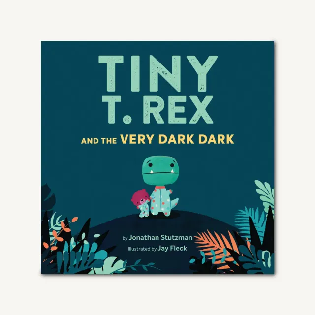 Tiny T. Rex Very Dark Dark bilderbok mörkrädsla 3–5 år
