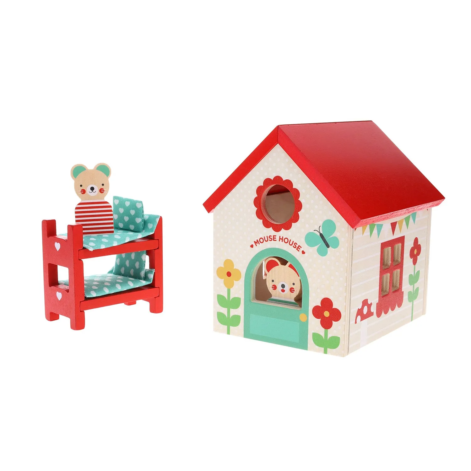 Games Room Mouse House träleksak lekset