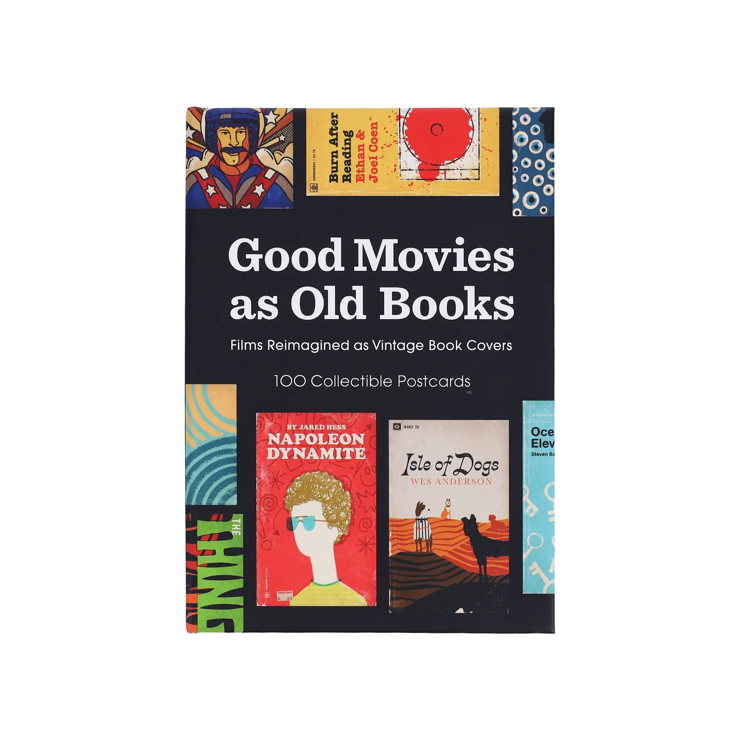 Games Room Good Movies as Old Books vykort 100-pack film