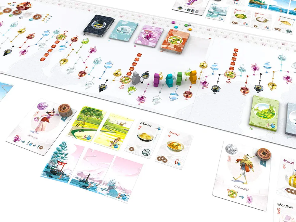 Dragon's Lair Tokaido brädspel svenska regler familj