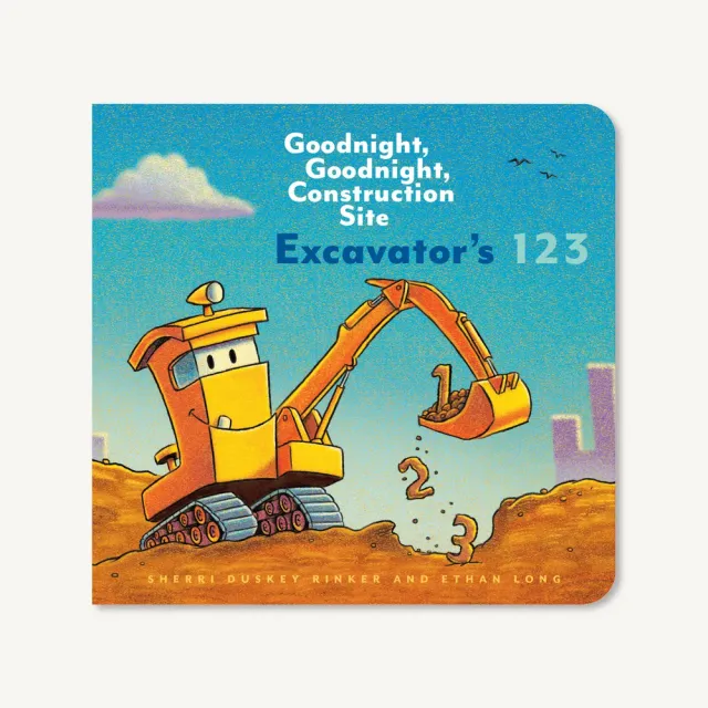 Games Room Excavator's 123 räknebok 1-10