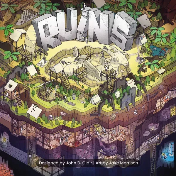 Dragon's Lair Ruins kortspel genomskinliga kort