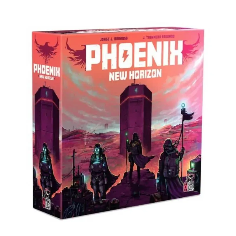 Kosmos Phoenix New Horizon brädspel strategi 4 rundor