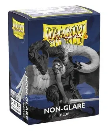 Dragon Shield Matte kortfodral blå 100-pack non-glare