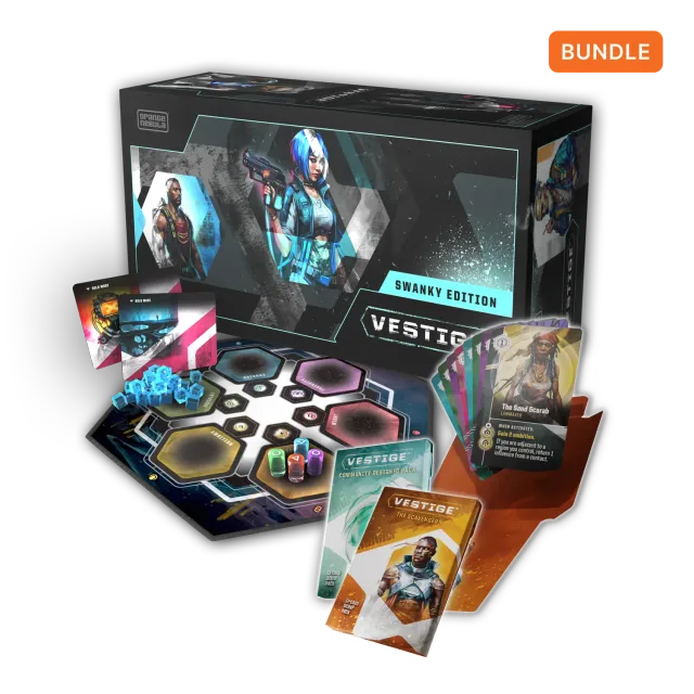 Orange Nebula Vestige The Arrival Bundle expansion 24 kort