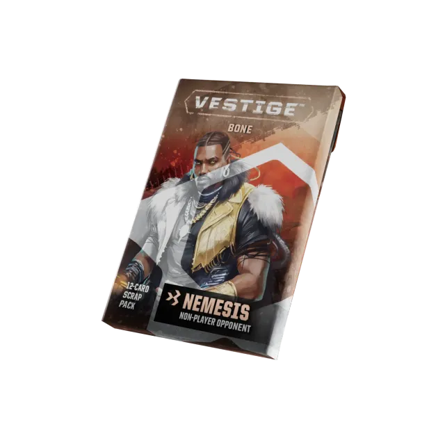 Orange Nebula Vestige Nemesis Bone kortpack 12 kort