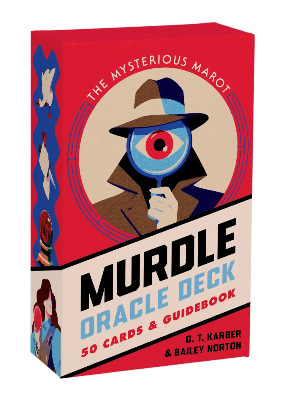 Games Room Murdle Oracle Deck orakelkort 50 kort mordgåta