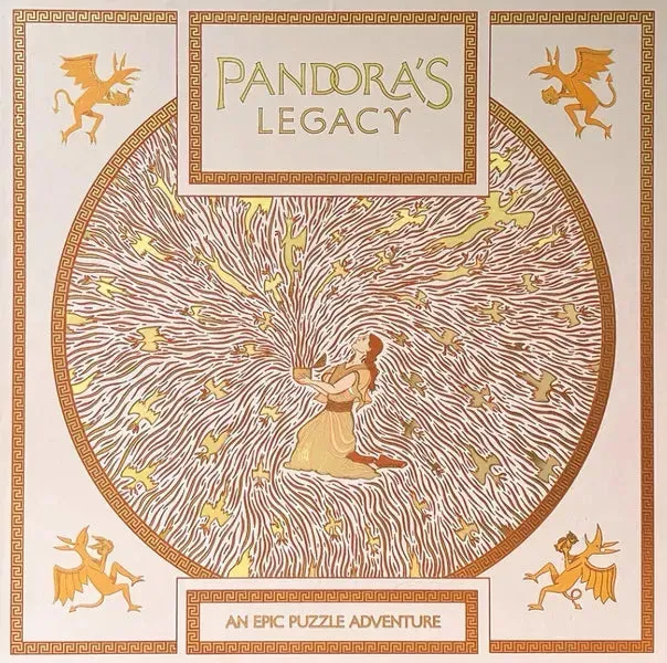 Dragon's Lair Pandora's Legacy brädspel escape room 1-4 spelare