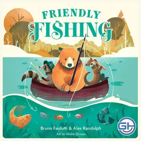 Friendly Fishing brädspel familjespel 2–5 spelare 20–30 min