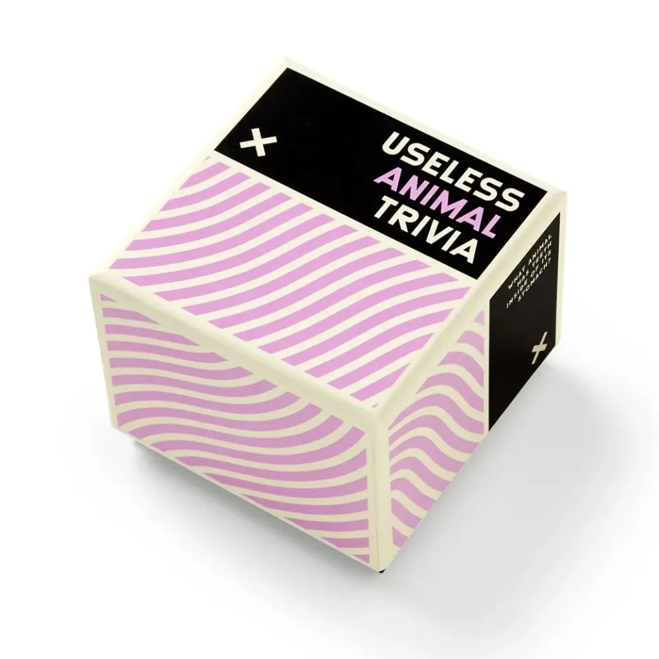 Dragon's Lair Useless Animal Trivia frågespel 200 kort djur