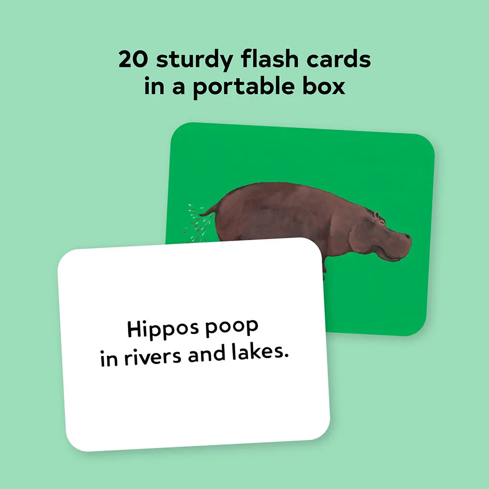 Games Room Everyone Poops flash cards potträning 20 kort