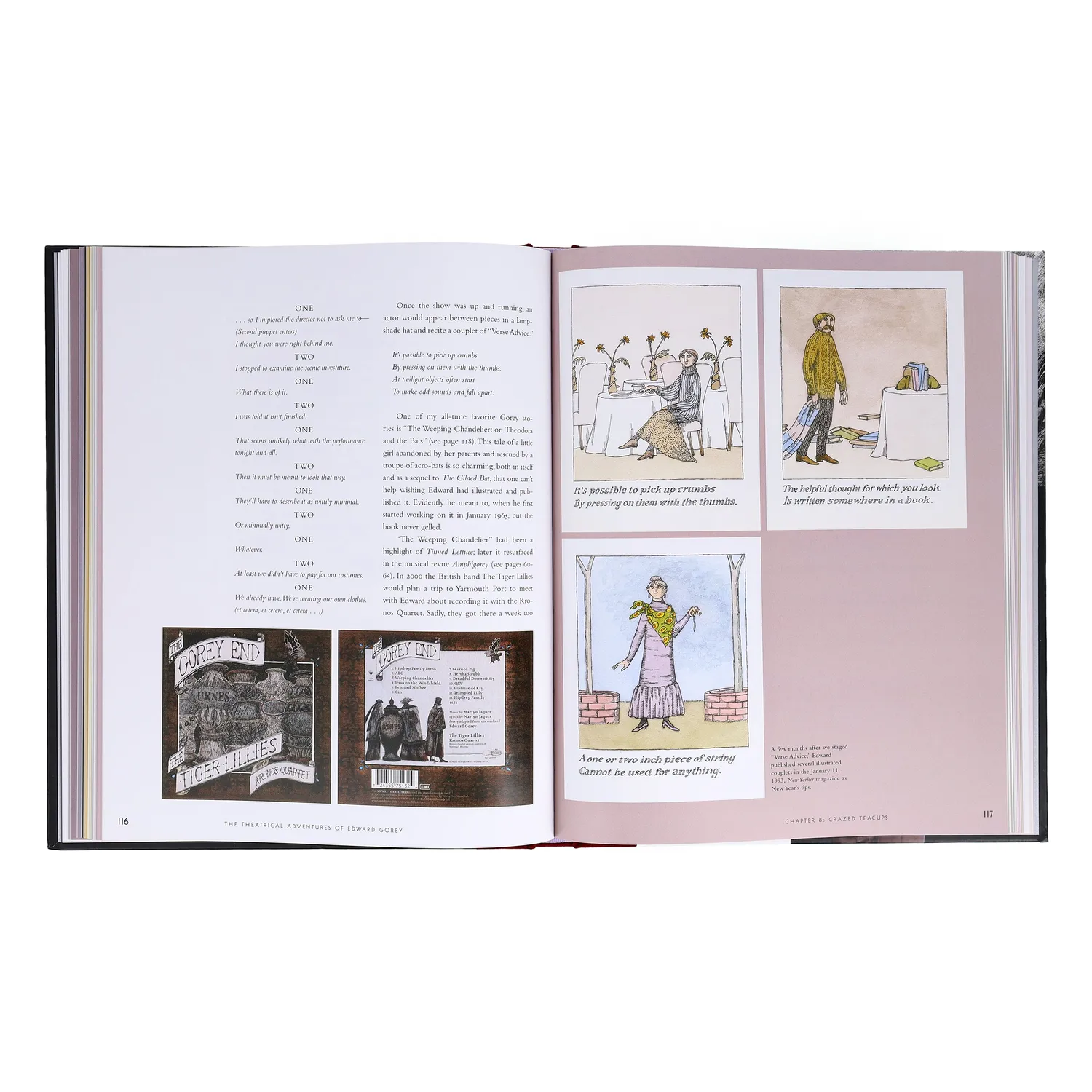 Games Room Theatrical Adventures of Edward Gorey bok