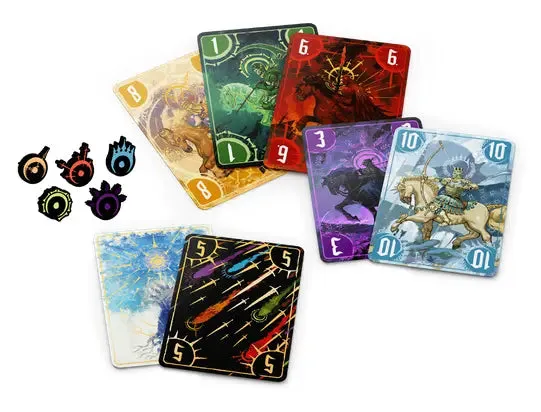 Dragon's Lair Apocalypse kortspel sticktagning twist