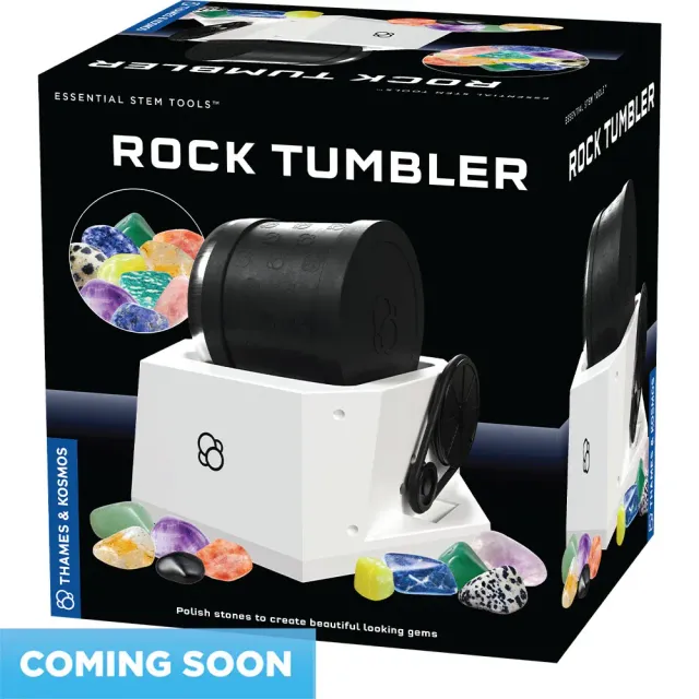 Thames & Kosmos Rock Tumbler stentrumlare 450 g med ädelstenar