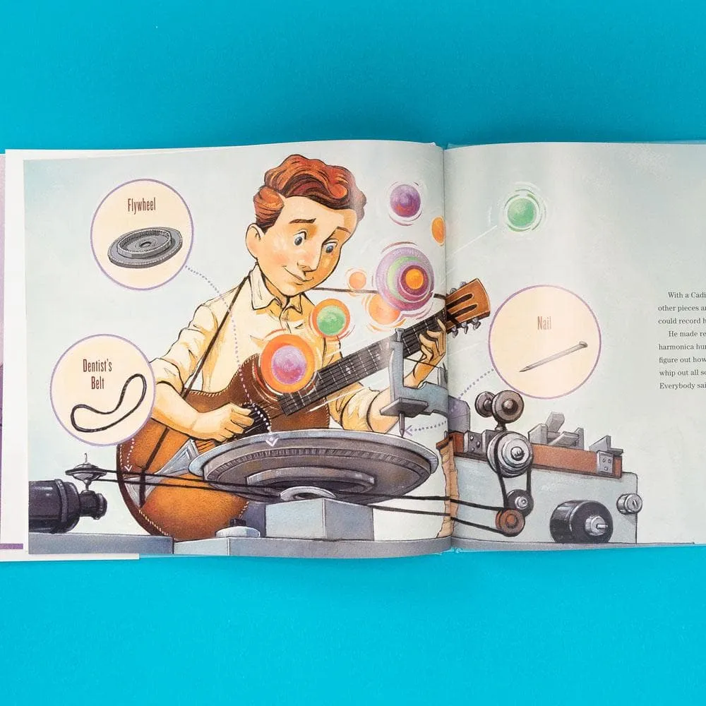 Games Room Guitar Genius barnbok 6–8 år Les Paul