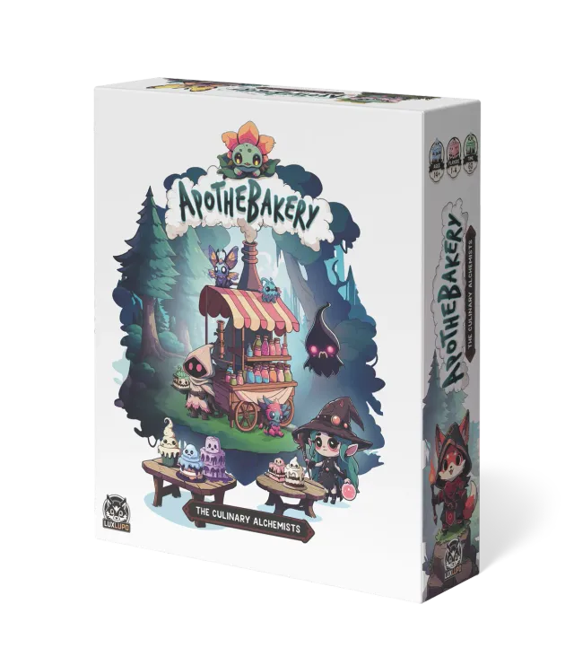 Lux Lupo Apothebakery Culinary Alchemists Deluxe brädspel strategi