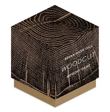 Games Room Woodcut memoryspel 52 kort träd