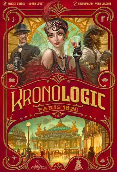Kronologic Paris 1920 deduktionsspel 1-4