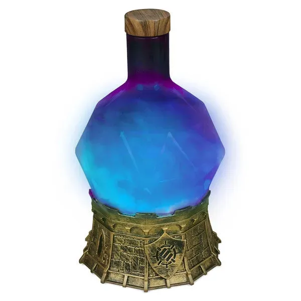 Dragon's Lair Sorcerers Potion lampa ljusblå USB-C