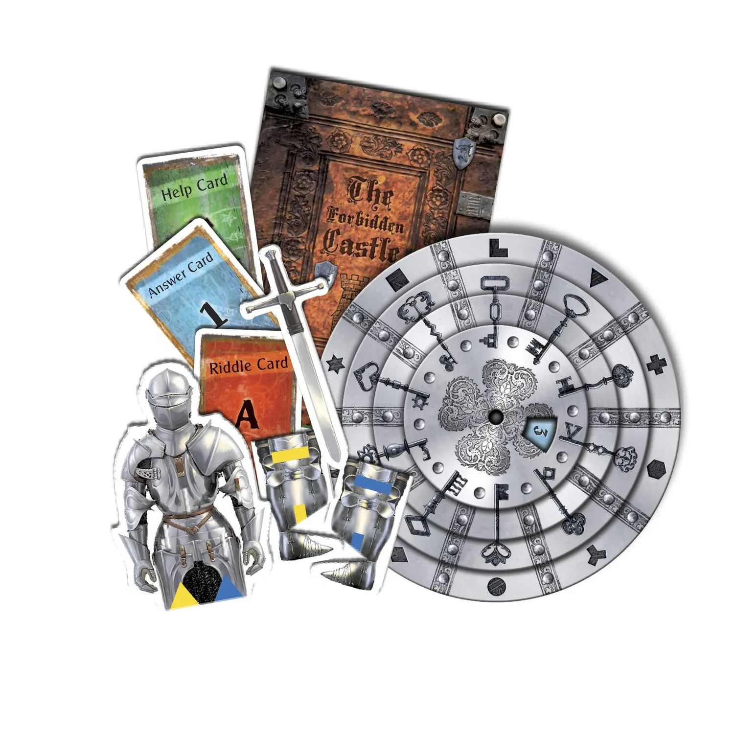 Kosmos Games EXIT Forbidden Castle escape-spel slottet