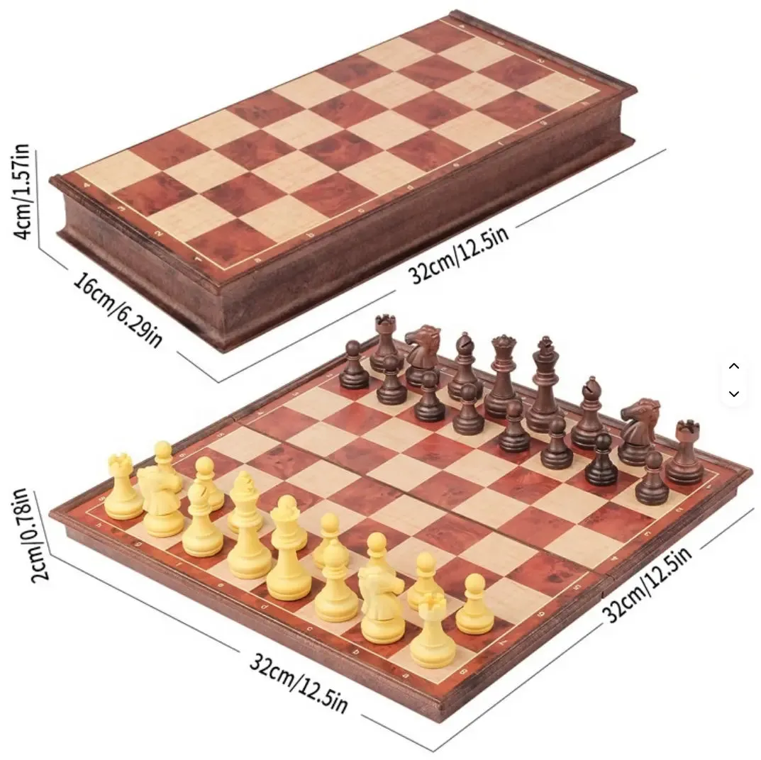 Dragon's Lair Schack standard schackspel plastlåda 32 cm