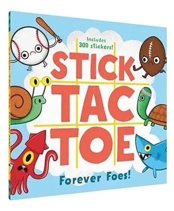 Stick Tac Toe Forever Foes spel tre i rad barn