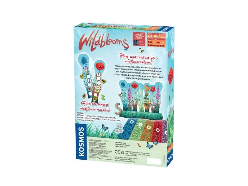 Kosmos Wildblooms brädspel blommor familj