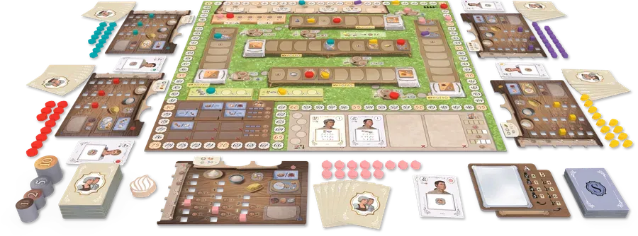 Dragon's Lair La Pâtisserie Rococo brädspel 1-5 spelare