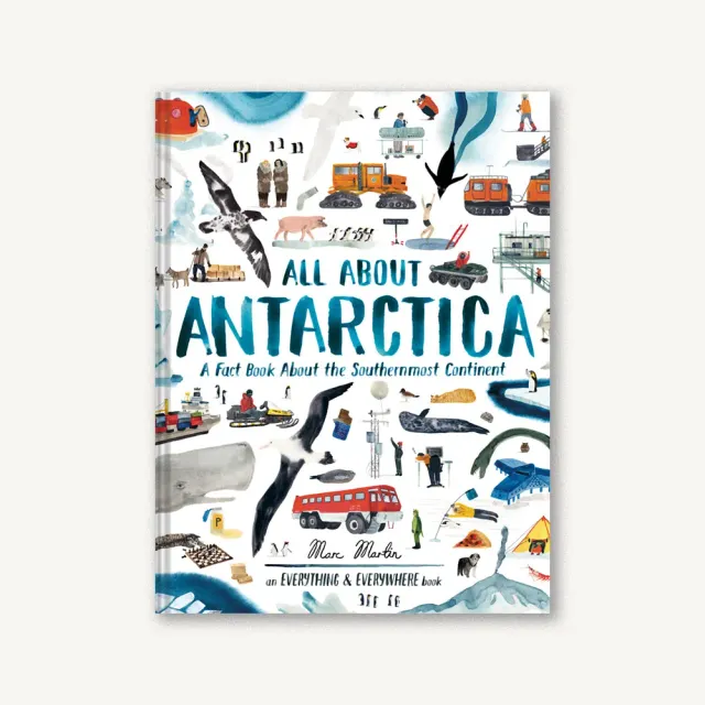 Games Room All About Antarctica faktabok Antarktis