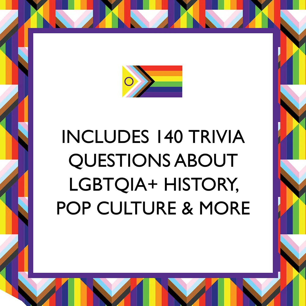 Games Room Queer Trivia frågespel 140 frågor
