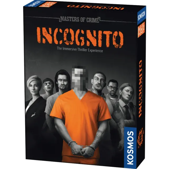 Kosmos Masters of Crime Incognito sällskapsspel krim