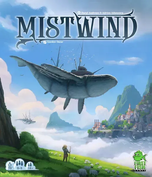 Dragon's Lair Mistwind brädspel 1-5 spelare handel