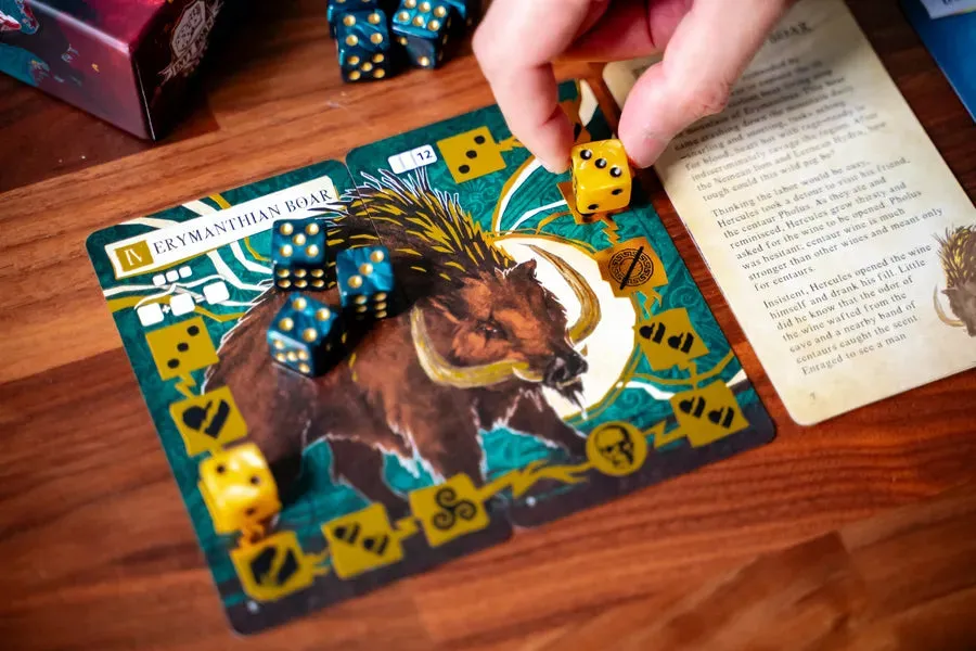 Dragon's Lair Hercules and the 12 Labors solospel mytologi