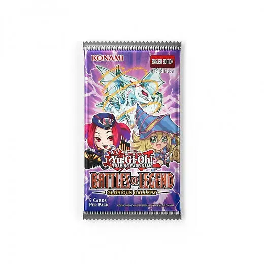 Yu-Gi-Oh Battle of Legends Glorious Gallery booster