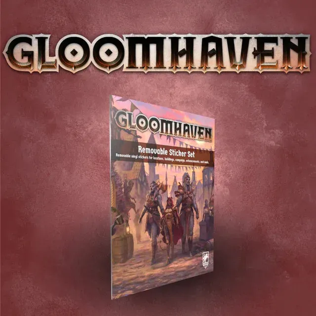 Cephalofair Gloomhaven 2nd Edition klistermärken