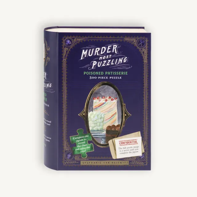 Games Room Murder Most Puzzling Poisoned Patisserie pussel 500 bitar