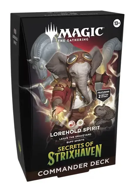Magic Secrets of Strixhaven Lorehold Spirit commanderlek 100 kort