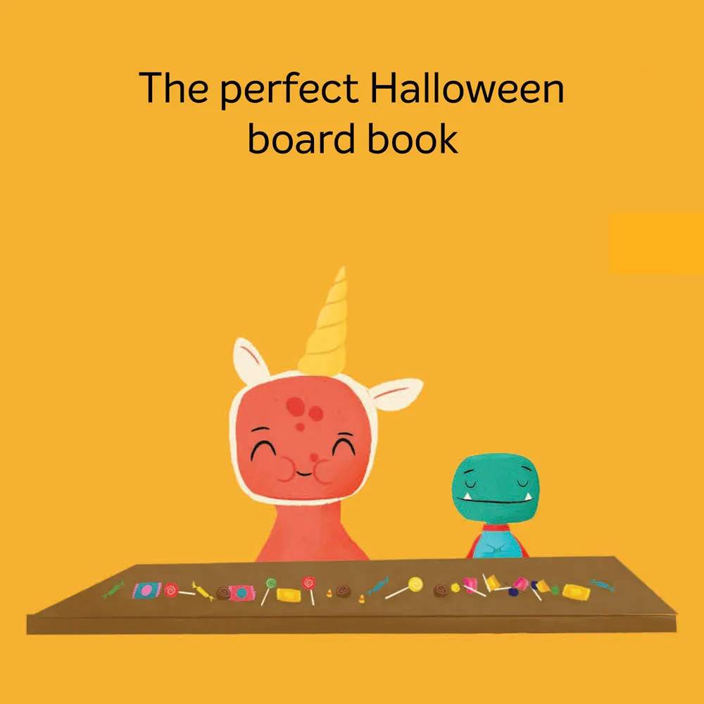 Games Room Tiny T. Rex Tricks of Treating bilderbok halloween