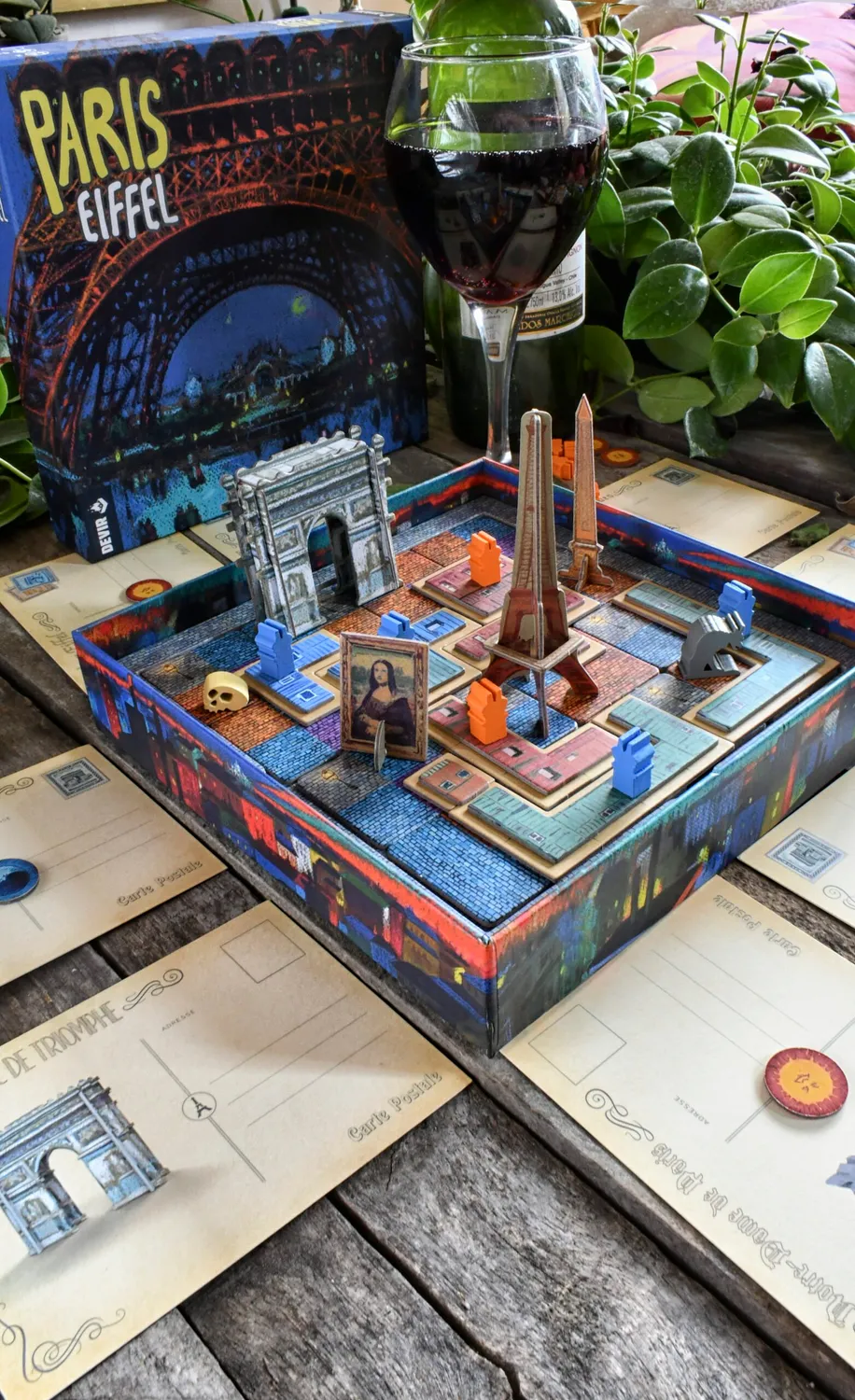 Kosmos Paris Eiffel brädspel expansion 2 spelare