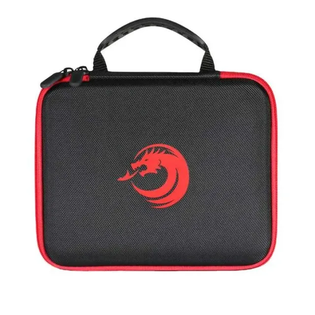 Dragon's Lair Dice Storage med handtag tärningslåda röd