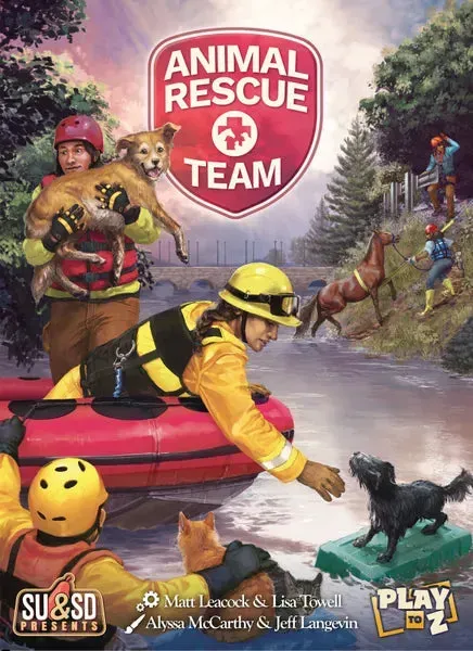 Dragon's Lair Animal Rescue Team brädspel 1–4 samarbete